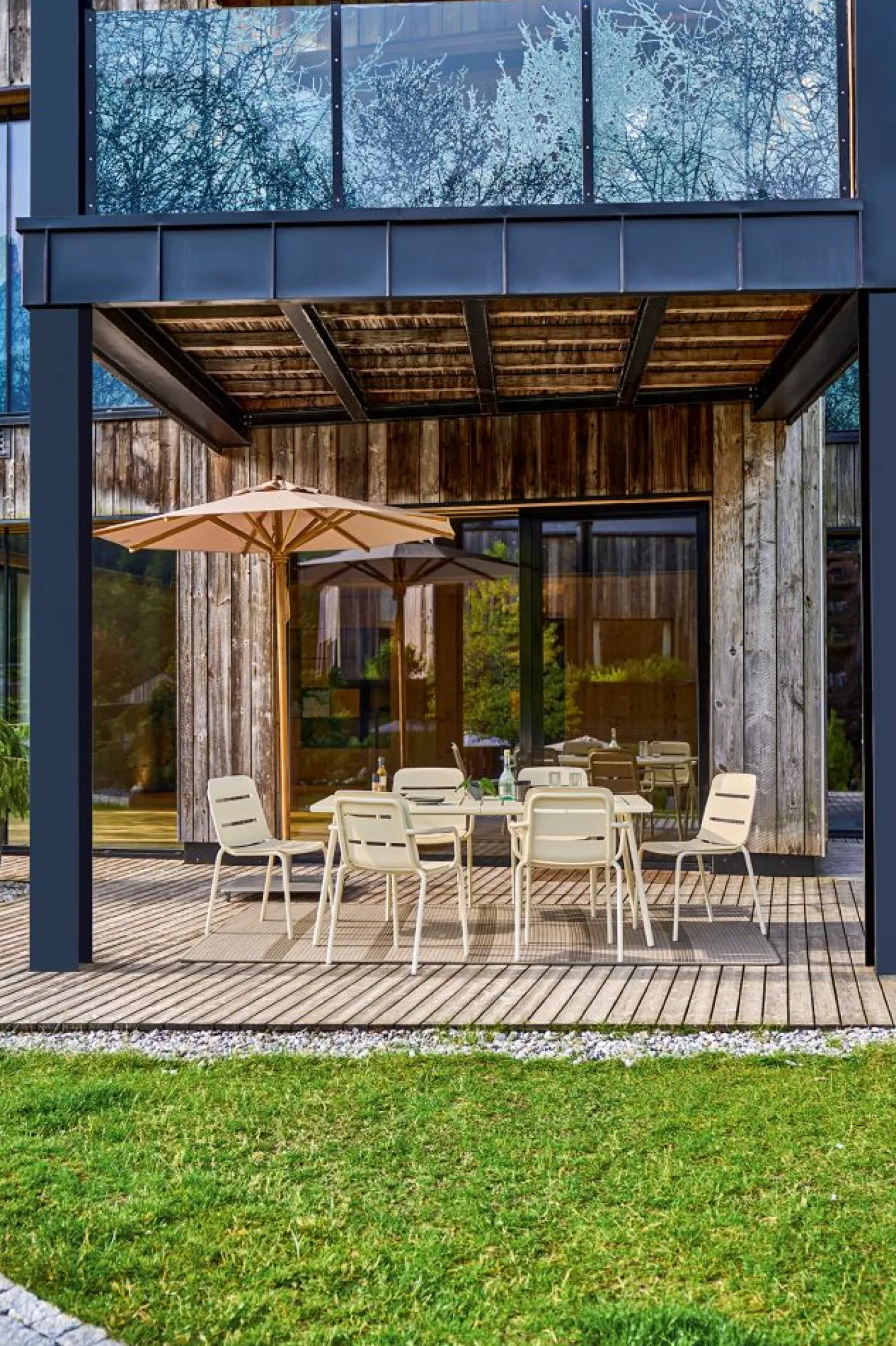 Weishäupl Vapio Outdoorstuhl Creme