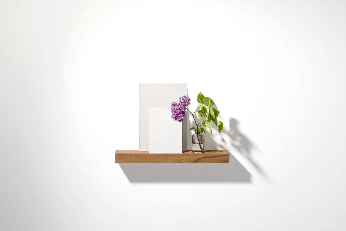 weld & co Bilderleiste Nussbaum 02 S 50 × 7,5 × 6 cm