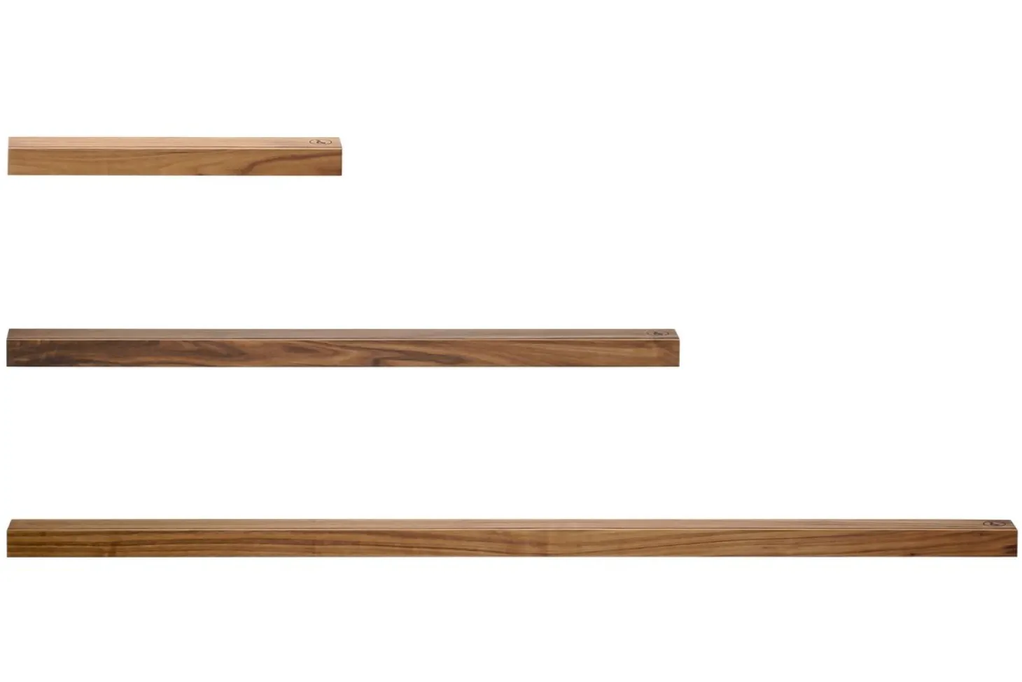 weld & co Bilderleiste Nussbaum 02 S 50 × 7,5 × 6 cm