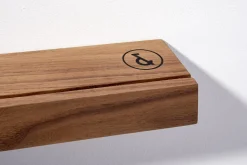 weld & co Bilderleiste Nussbaum 02 S 50 × 7,5 × 6 cm