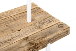 weld & co Garderobe Altholz 01 S 90 x 40 x 190 weiß