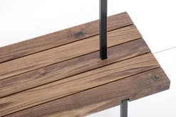 weld & co Garderobe Nussbaum 01 S 90 x 40 x 190 schwarz