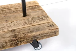 weld & co Kleiderstange Altholz 01 S 90 x 40 x 160 schwarz