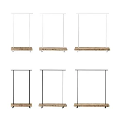 weld & co Kleiderstange Altholz 01 S 90 x 40 x 160 schwarz