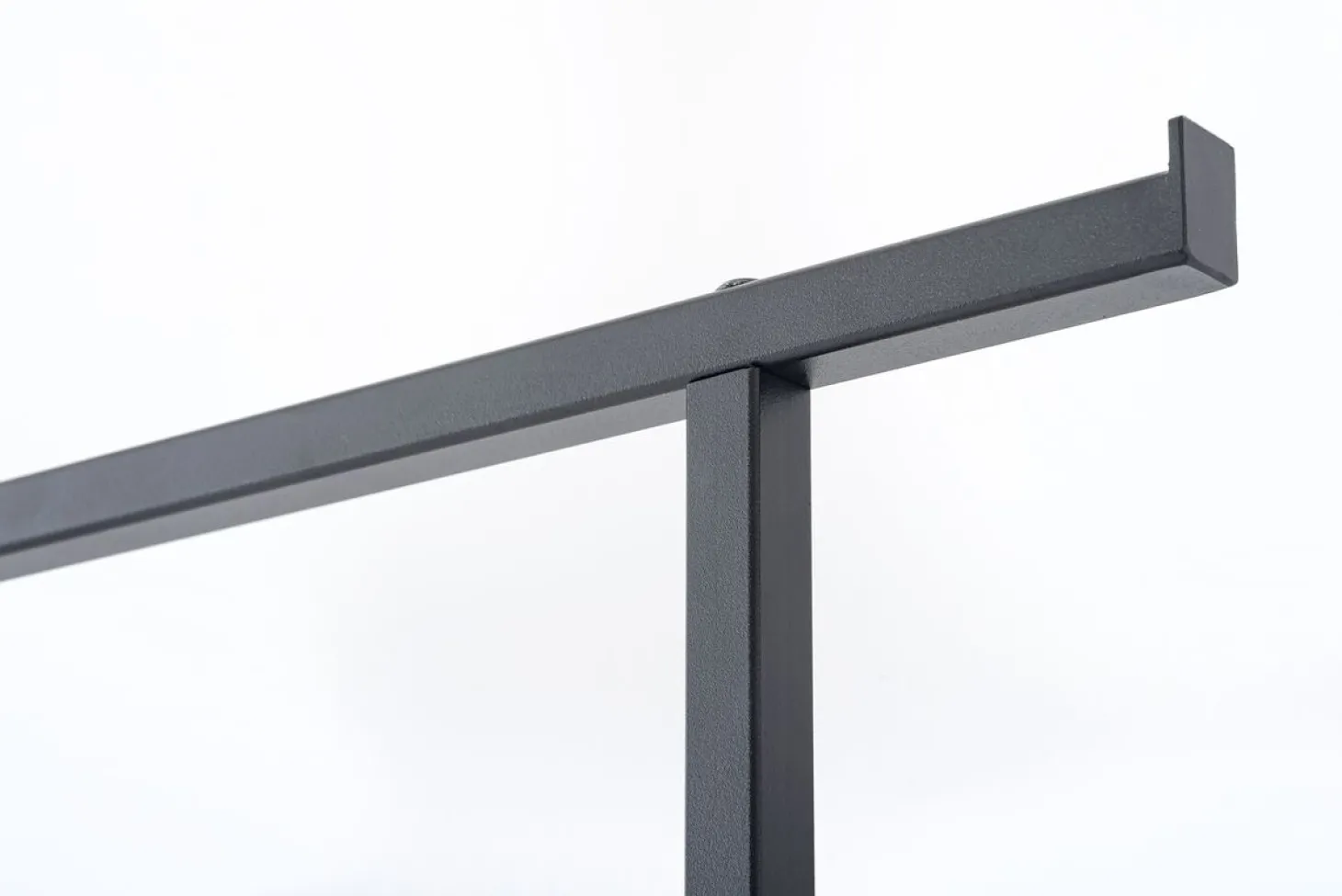 weld & co Kleiderstange Eiche 01 S 90 x 40 x 160 schwarz