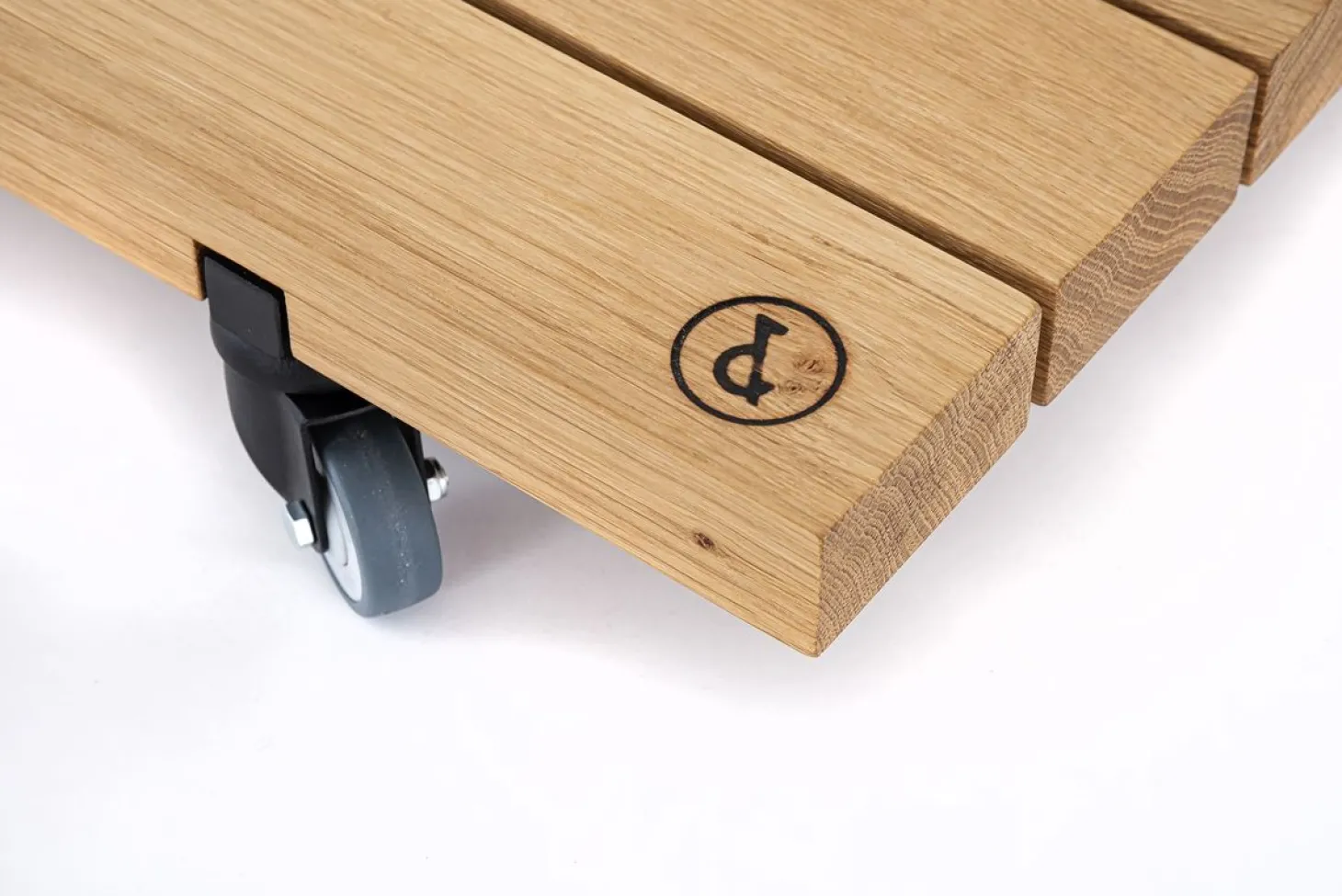 weld & co Kleiderstange Eiche 01 S 90 x 40 x 160 schwarz