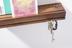 weld & co Schlüsselbrett Nussbaum 01