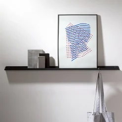 weld & co Wandregal Solid 04 anthrazit