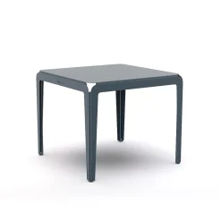 Weltevree Bended Table / Outdoor Esstisch 90 x 90 grau/blau