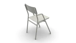 Weltevree Flip-up Chair - Gartenstuhl achatgrau
