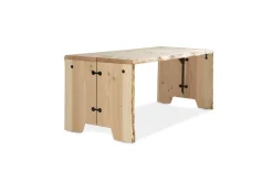Weltevree Forestry Table - Tisch 180 cm (6 Personen) raw