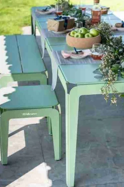 Weltevree Outdoor Hocker Bended Stool achatgrau