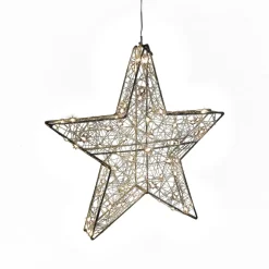 Werner Voß 3D Drahtstern H:38