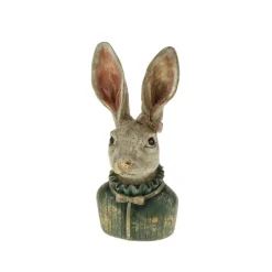 Werner Voß Hasenbüste Heidilein türkis/creme/gold