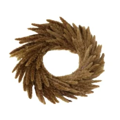 Werner Voß Pampasgras-Kranz braun, Natur 45x45 cm