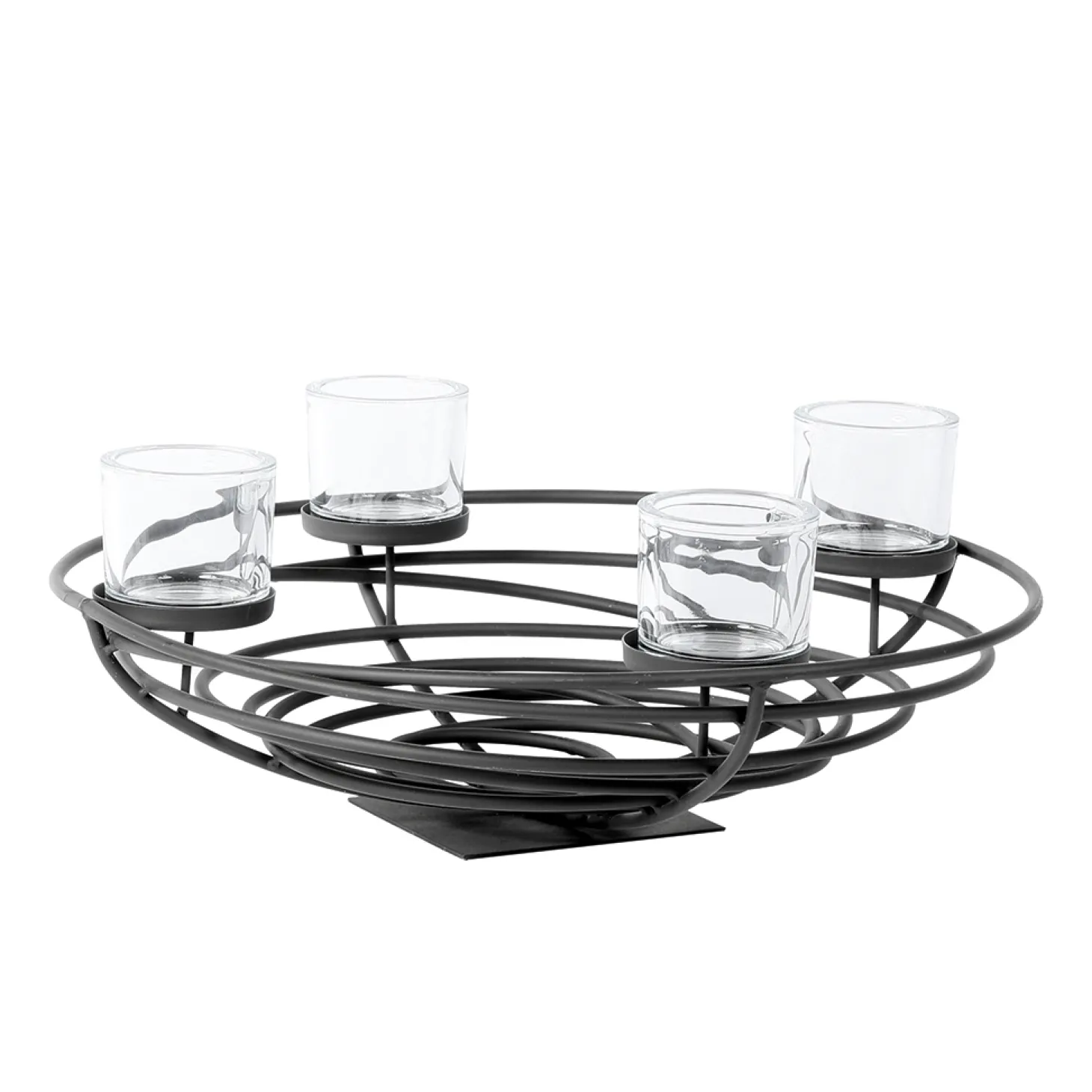 WMG Adventsschale Metall Paula