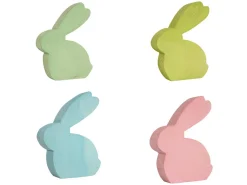 WMG Bunter Holz Hase Pappel Bernard gelb 25 cm