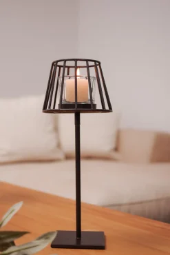 WMG Eisen Windlicht Rondo h 30 x d 13