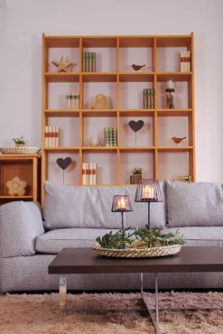 WMG Eisen Windlicht Rondo h 30 x d 13