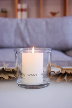 WMG Glas für Windlichter - Ersatzglas Höhe 6 cm, Durchmesser 6,5 cm