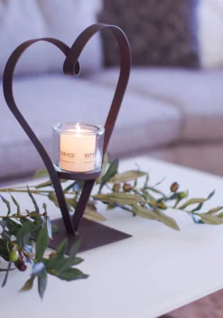 WMG Herz Windlicht Diana 25 cm