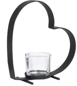 WMG Herzförmiges Eisenwindlicht Bebi 40 cm