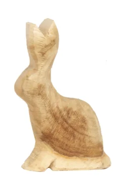 WMG Holz Hase Pappel Natur h 25 cm b 15 cm