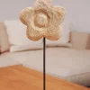 WMG Holzblume auf Metallfuß, Höhe: 50 cm