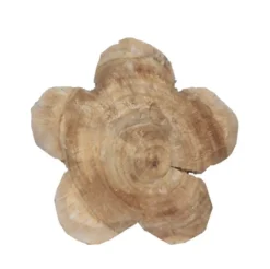 WMG Holzblume Pappel natur Höhe 20 cm