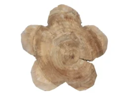WMG Holzblume Pappel natur Höhe 20 cm