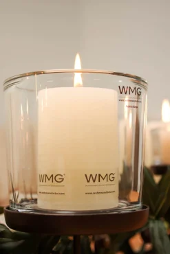 WMG Windlicht Lincoln 50 cm mit 6 Gläsern Mit Gratiszugabe
