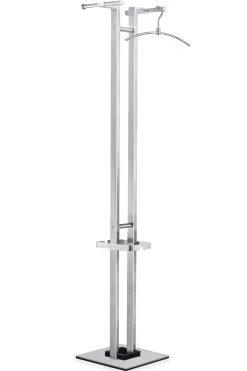 Zack Atacio Standgarderobe mit integriertem Schirmständer matt