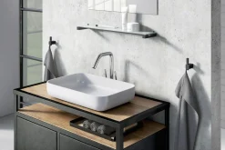 Zack Carvo Handtuchhaken mit hohem Aufhänger matt