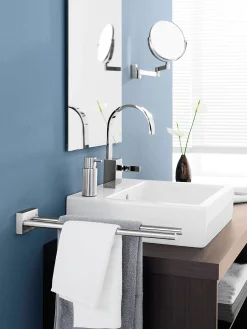 Zack Linea ausziehbarer Kosmetikspiegel matt